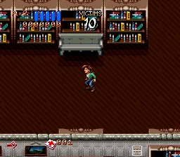 Ghoul Patrol gameplay screenshot on SNES