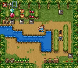 Goof Troop gameplay screenshot on SNES