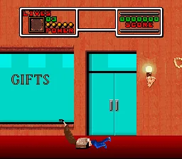 Home Alone 2: Lost in New York gameplay screenshot on SNES