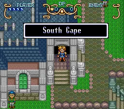 Illusion of Gaia gameplay screenshot on SNES