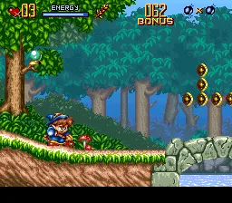 Incantation gameplay screenshot on SNES