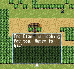 Inindo: Way of the Ninja gameplay screenshot on SNES