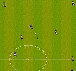 International Sensible Soccer: World Champions gameplay screenshot on SNES