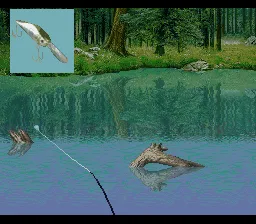 Itoi Shigesato no Bass Tsuri No. 1 gameplay screenshot on SNES