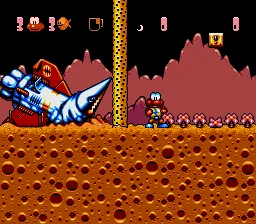 James Pond 3: Operation Starfish gameplay screenshot on SNES