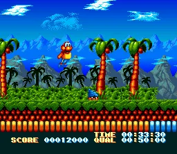 James Pond's Crazy Sports gameplay screenshot on SNES