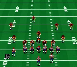 John Madden Football '93 gameplay screenshot on SNES