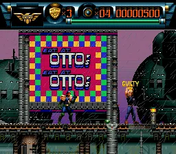 Judge Dredd gameplay screenshot on SNES