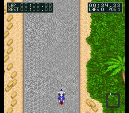 Kawasaki Caribbean Challenge gameplay screenshot on SNES
