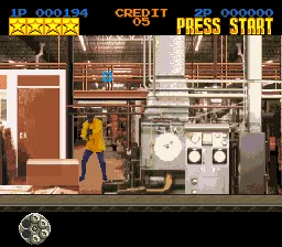 Lethal Enforcers gameplay screenshot on SNES