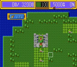 Lord Monarch gameplay screenshot on SNES
