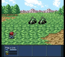 Lufia II: Rise of the Sinistrals gameplay screenshot on SNES