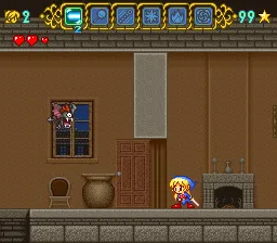Magical Pop'n gameplay screenshot on SNES