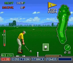Major Title gameplay screenshot on SNES