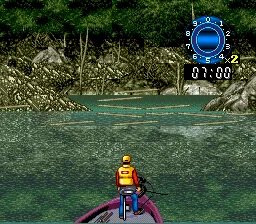 Mark Davis' The Fishing Master gameplay screenshot on SNES
