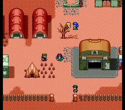Metal Max 2 gameplay screenshot on SNES