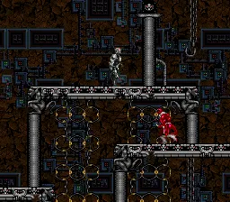 Metal Morph gameplay screenshot on SNES