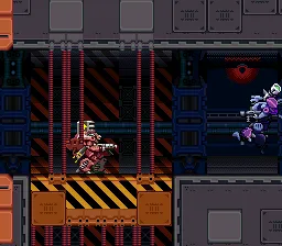 Metal Warriors gameplay screenshot on SNES