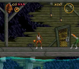Michael Jordan: Chaos in the Windy City gameplay screenshot on SNES