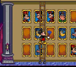 Mickey's Ultimate Challenge gameplay screenshot on SNES
