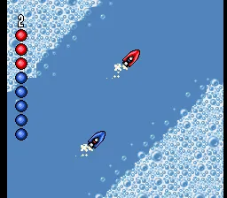 Micro Machines gameplay screenshot on SNES