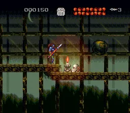 Musya: The Classic Japanese Tale of Horror gameplay screenshot on SNES