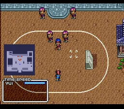 Nage Libre: Seijaku no Suishin gameplay screenshot on SNES