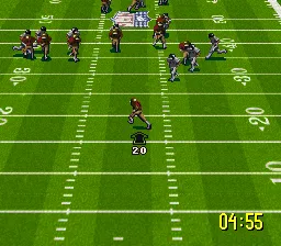 NFL Quarterback Club 96 gameplay screenshot on SNES