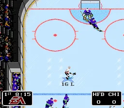 NHL Hockey '94 gameplay screenshot on SNES