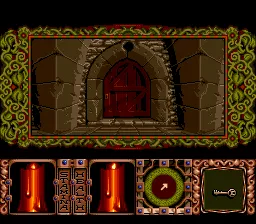 Obitus gameplay screenshot on SNES