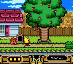 Pac-Man 2: The New Adventures gameplay screenshot on SNES