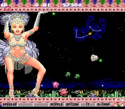 Parodius! From Myth to Laughter gameplay screenshot on SNES