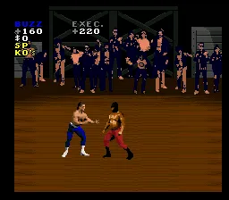 Pit-Fighter gameplay screenshot on SNES