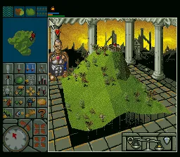 Powermonger gameplay screenshot on SNES