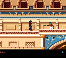 Prince of Persia 2 gameplay screenshot on SNES