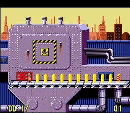 Push-Over gameplay screenshot on SNES
