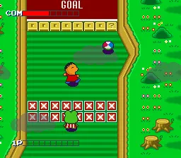 Sanrio World Smash Ball! gameplay screenshot on SNES