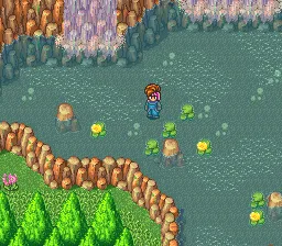 Secret of Mana gameplay screenshot on SNES