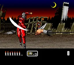 Shien's Revenge gameplay screenshot on SNES