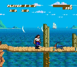 Sküljagger: Revolt of the Westicans gameplay screenshot on SNES