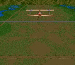 Sky Mission gameplay screenshot on SNES