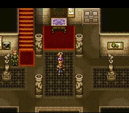 Solid Runner gameplay screenshot on SNES