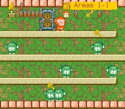 Spanky's Quest gameplay screenshot on SNES