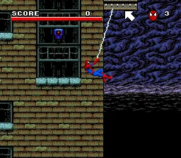 Spider-Man: X-Men: Arcade's Revenge gameplay screenshot on SNES