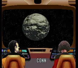 Star Trek: The Next Generation: Future's Past gameplay screenshot on SNES