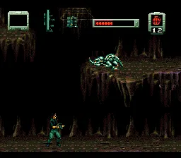 Stargate gameplay screenshot on SNES
