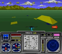 Steel Talons gameplay screenshot on SNES