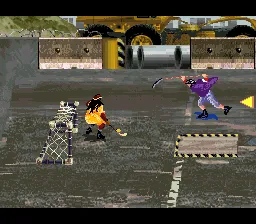 Street Sports: Street Hockey '95 gameplay screenshot on SNES