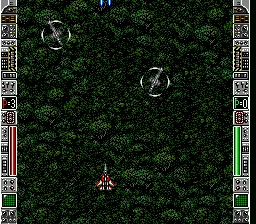 Strike Gunner S.T.G gameplay screenshot on SNES