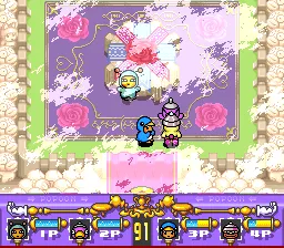 Sugoi Hebereke gameplay screenshot on SNES
